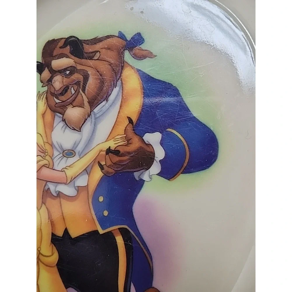 Disney Beauty and the Beast Children's Heart‎ Selandia Melamine  2 Piece Set